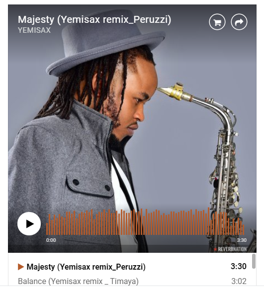 Screenshot of ReverbNation