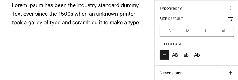 How to change your font's letter casing